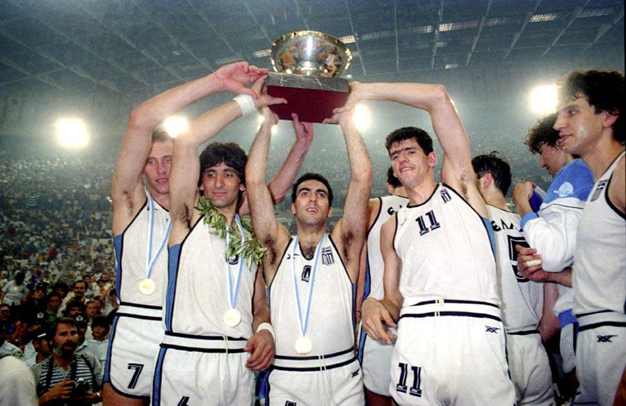 Grecia 1987 vittoria basket