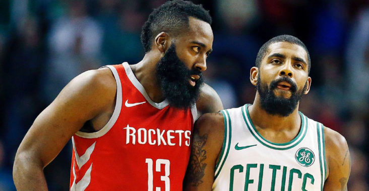 articoli di basket james harden kyrie irving