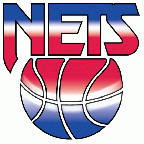 logo new jersey nets 90