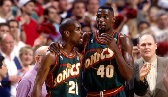 loghi bellissimi Seattle SuperSonics Payton Kemp