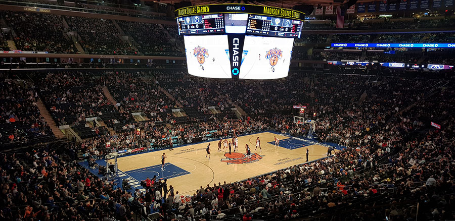 new york knicks madison square garden