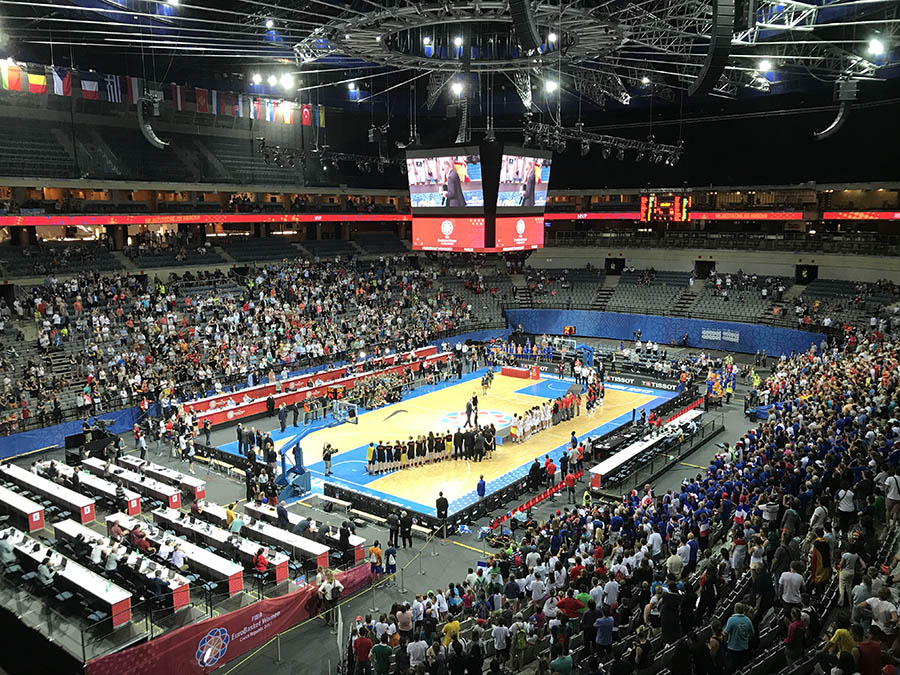 arene di eurobasket 2022 O2 arena praga