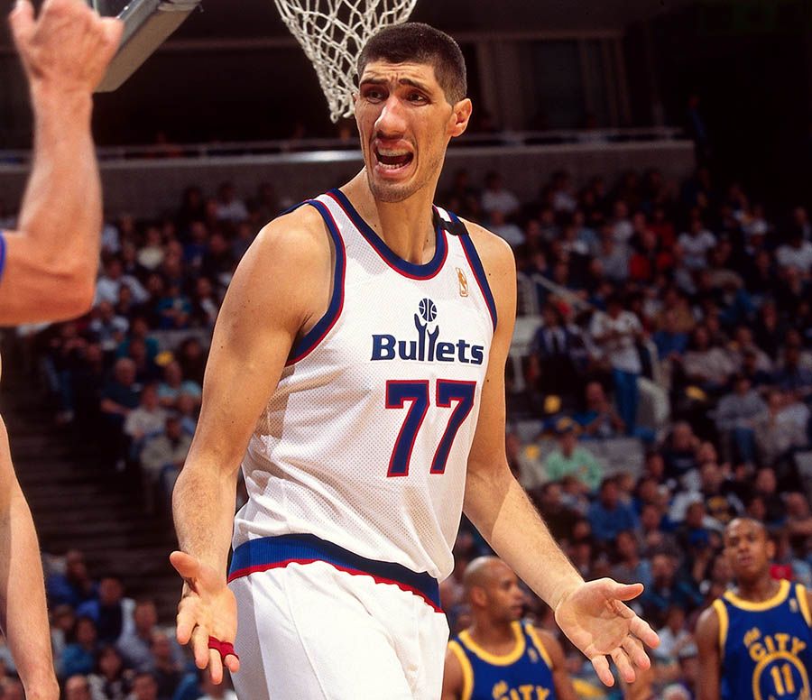 giocatori nba più alti gheorghe muresan washington bullets