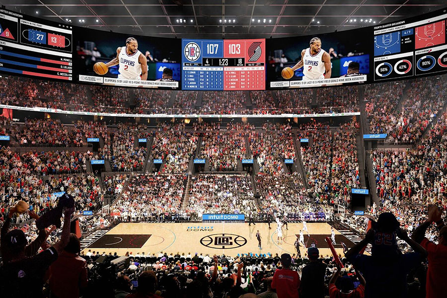 intuit dome los angeles clippers