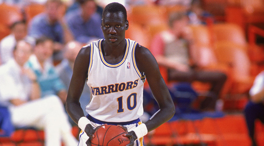 giocatori nba più alti manute bol golden state warriors