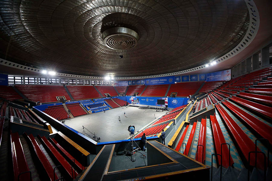 arene di eurobasket 2022 tbilisi sports palace georgia