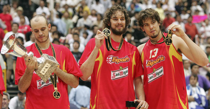 storia dei mondiali di basket spagna campione 2006