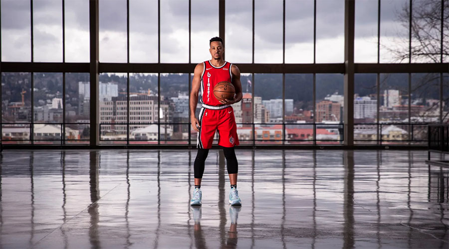 portland trail blazers divisa 50 anni