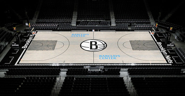 brooklyn nets nuovo parquet