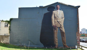 julius erving philadelphia murale