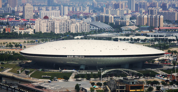 mercedes-benz arena shanghai