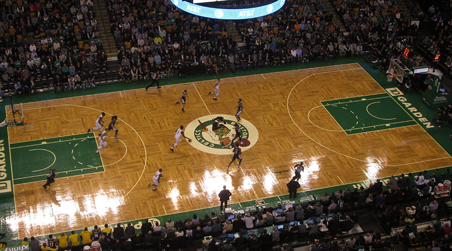 parquet incrociato boston celtics