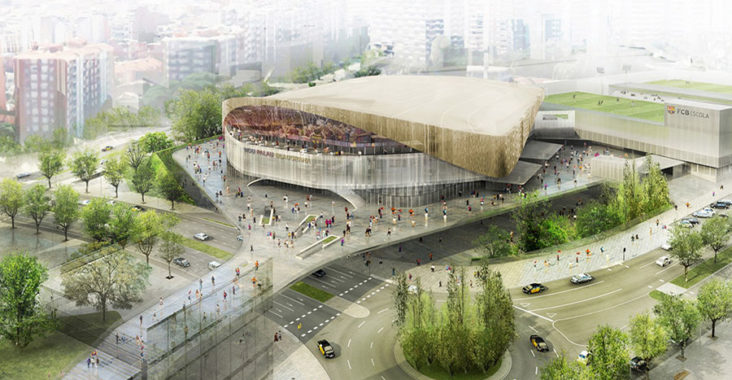 nuovo palau blaugrana barcellona