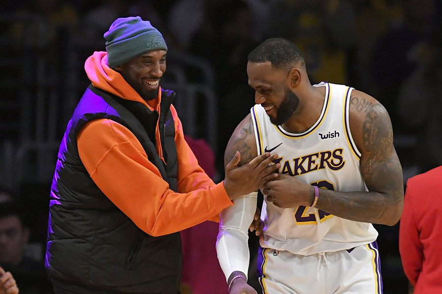 kobe bryant lebron james