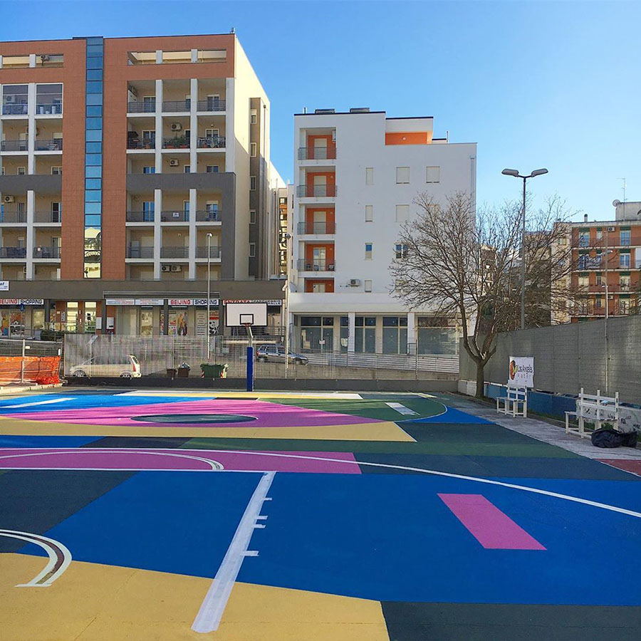 playground piazza degli olmi matera