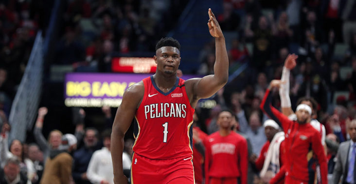 articoli di basket zion williamson new orleans pelicans