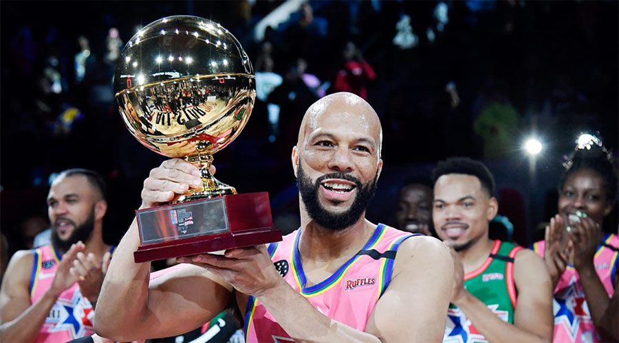 Common MVP dell'AllStar Celebrity Game 2020 Never Ending Season