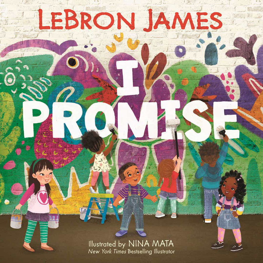 libro per bambini di lebron james I Promise