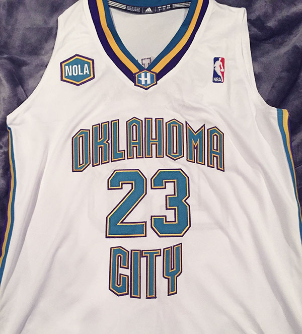 oklahoma city hornets jersey