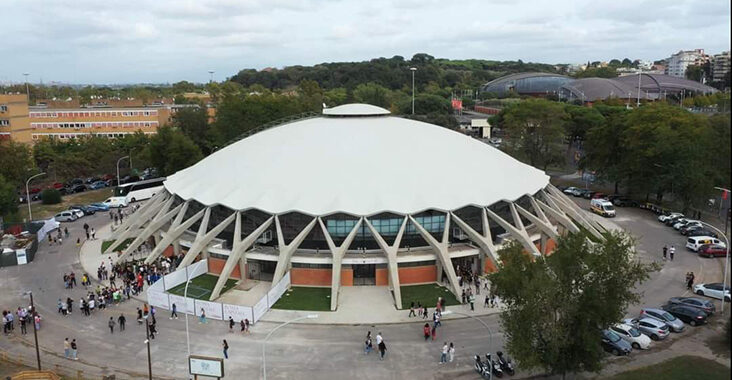 palazzetto dello sport di roma viale tiziano