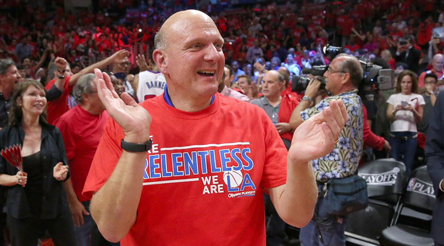 steve ballmer clippers