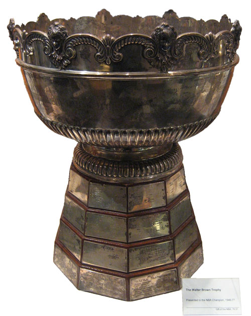 walter a brown trophy nba