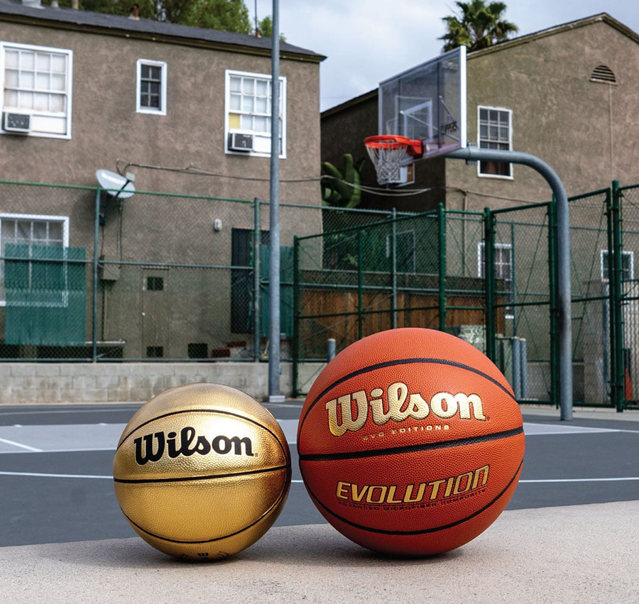 wilson evo editions gold pallone