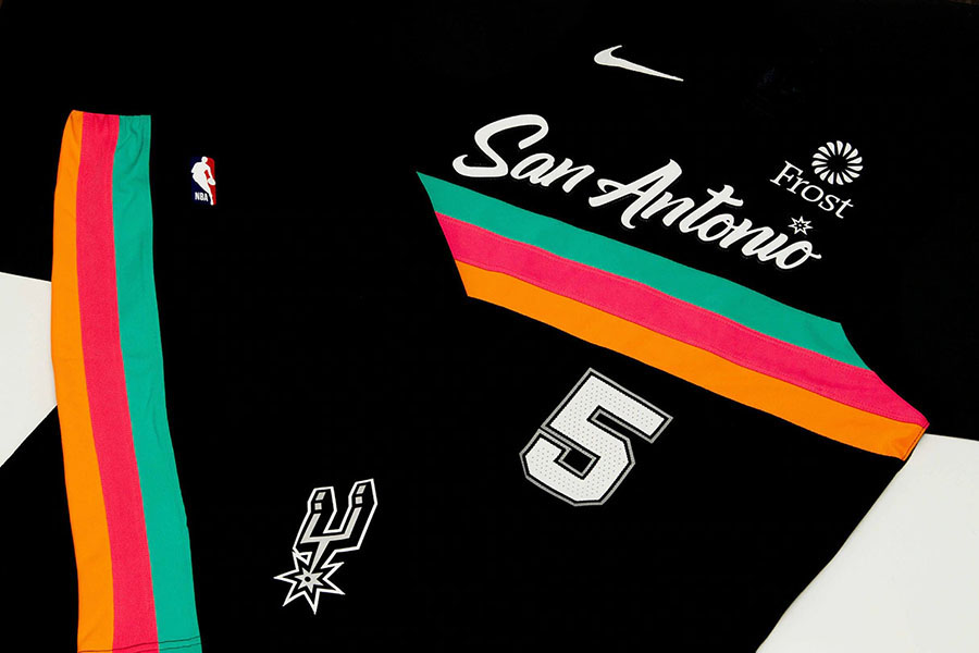 10 maglie city edition più belle nba 2020-2021 san antonio spurs