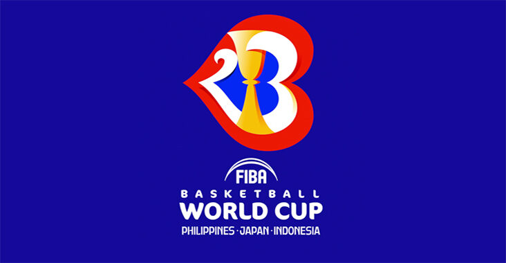logo dei mondiali di basket 2023 FIBA