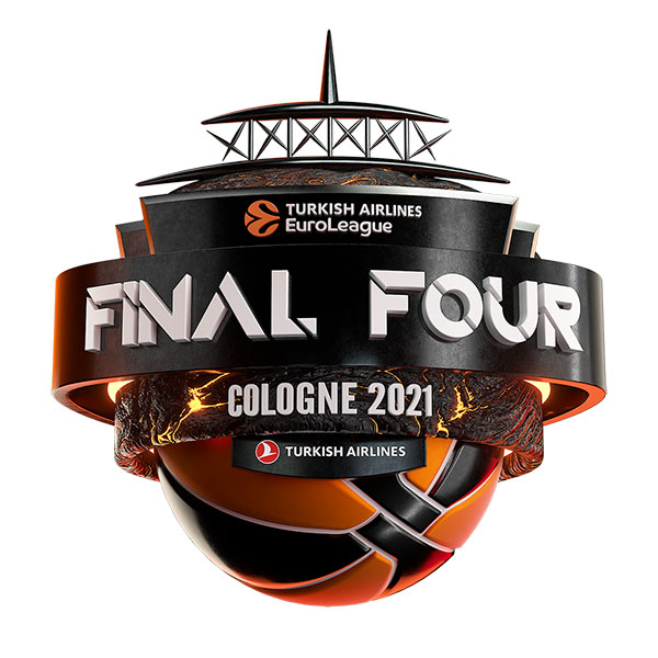 EuroLeague, il logo della Final Four 2021 Never Ending Season