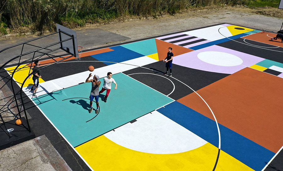 tiber courtyard roma playground