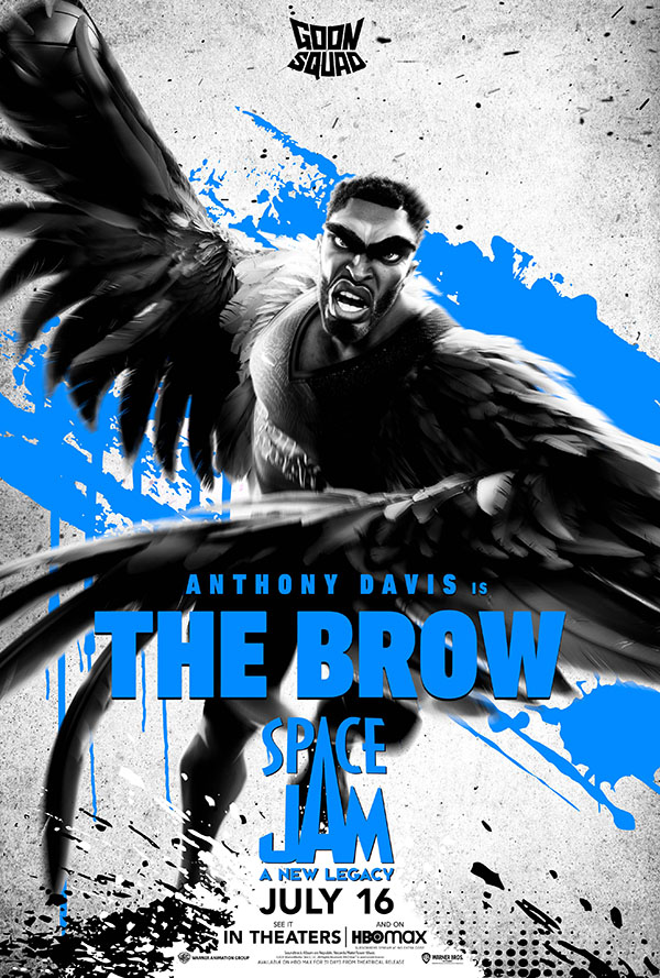 anthony davis the brow space jam