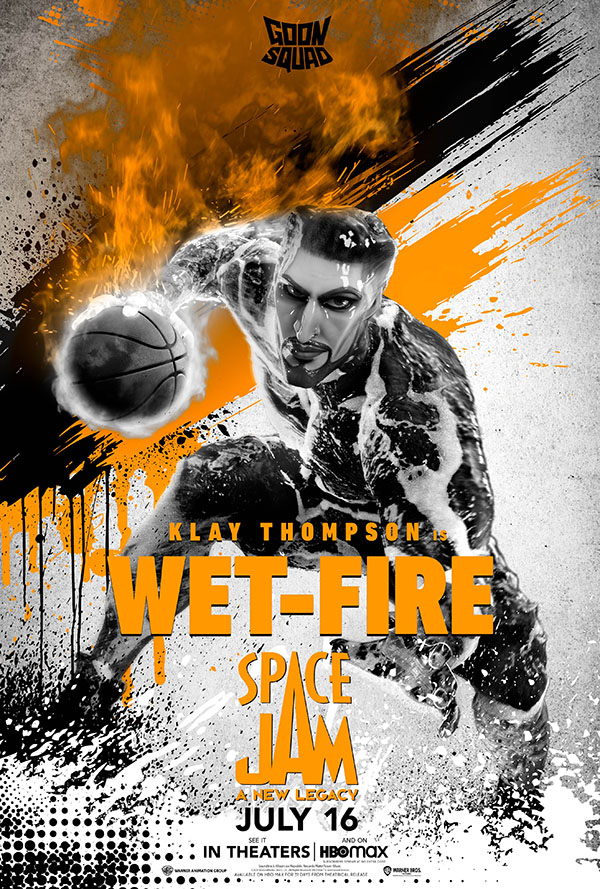 wet-fire klay thompson space jam new legends