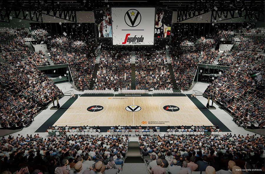 virtus bologna la nuova arena