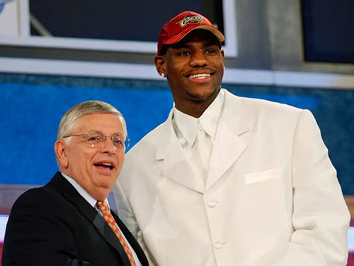draft lebron james 2003