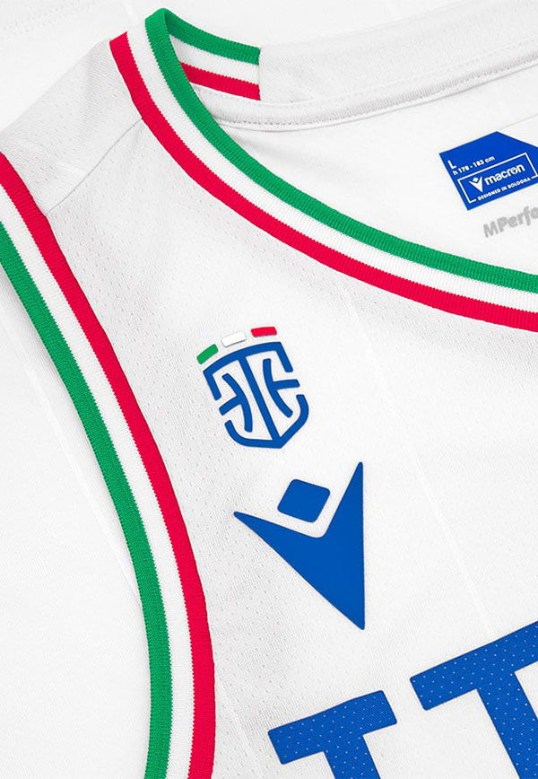 maglie italia basket 2024-2025 dettaglio away