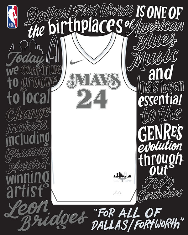 10 maglie city edition dallas mavericks 2024-2025